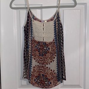Francesca’s Tank Top Adjustable Straps Size Small